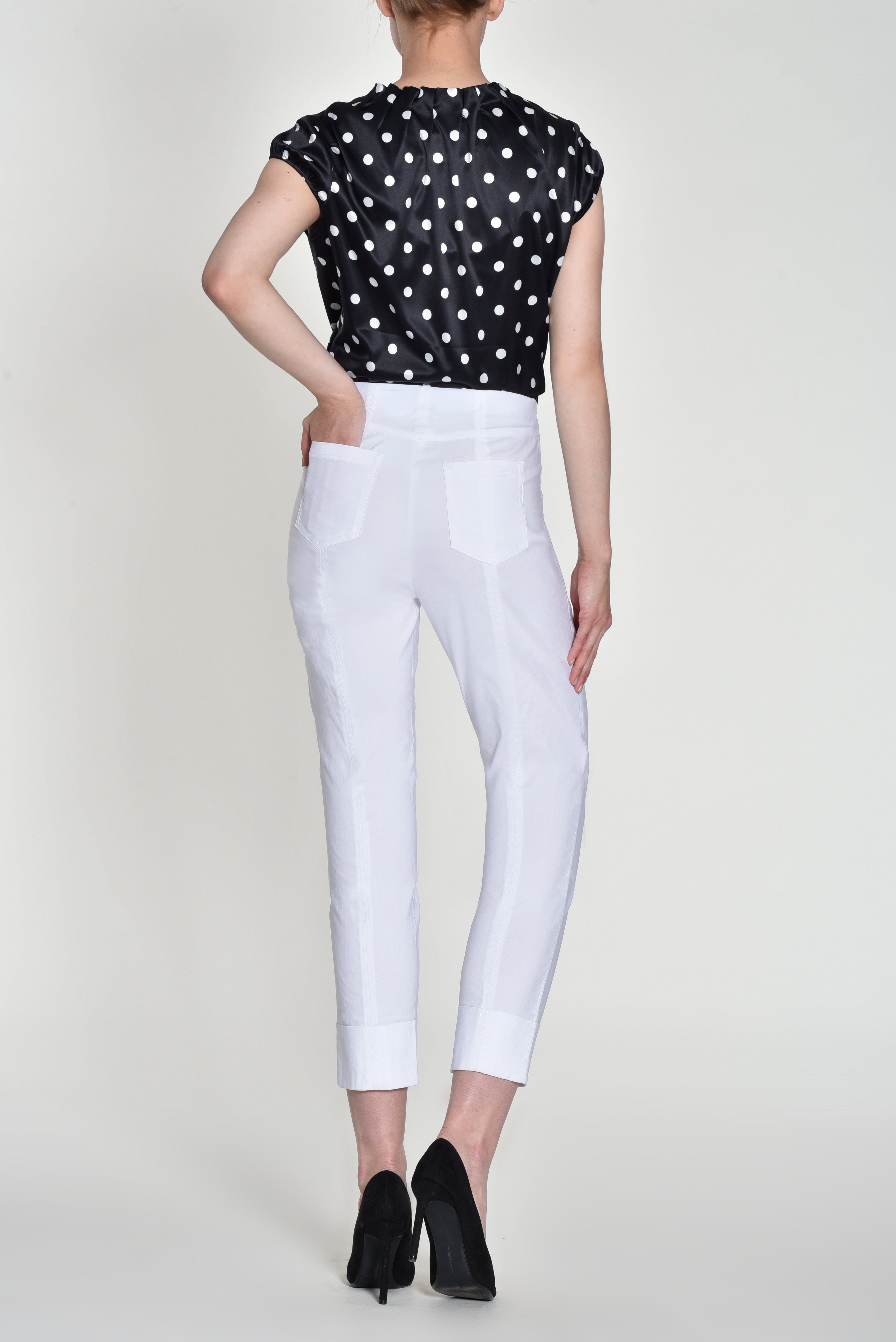 Robell Bella 7/8 Trouser with Cuff Detail. All Colours 51568 5499