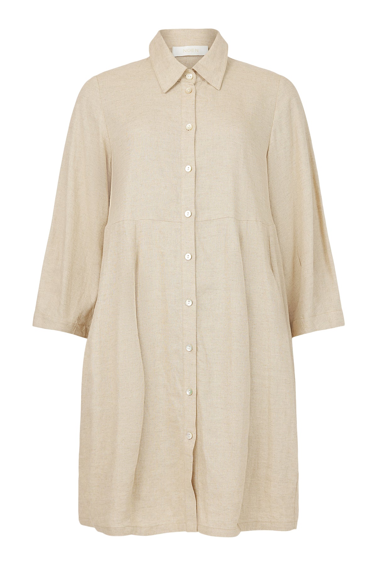 Noen linen blend tunic dress 86230