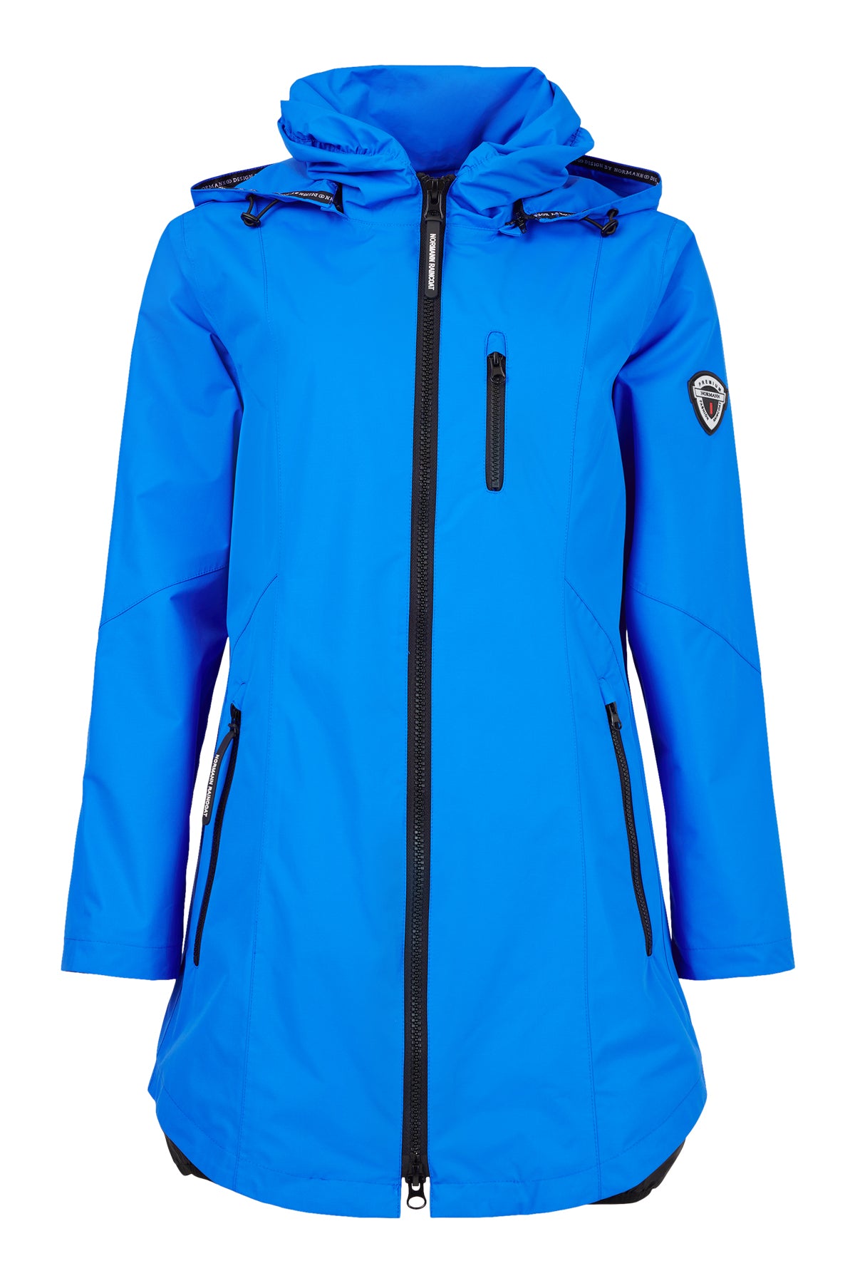 Normann Waterproof coat Azure Blue or hot Pink 1223 Blue