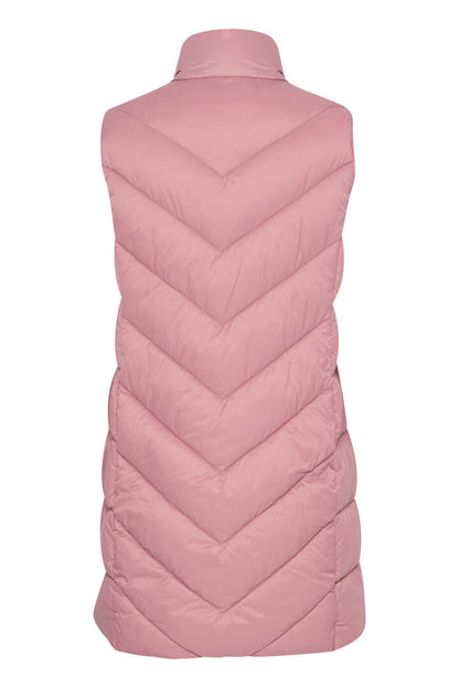 Fransa lightweight Spring Gilet in Rose or Navy 20615219