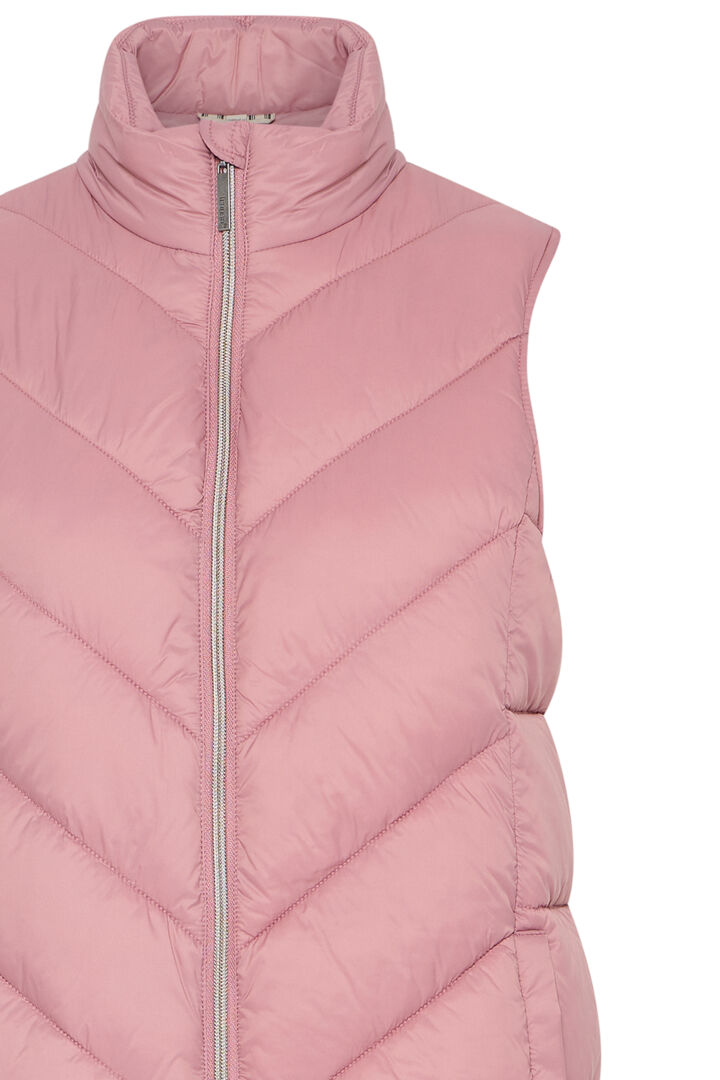 Fransa lightweight Spring Gilet in Rose or Navy 20615219