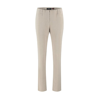 Robell Jacklyn Full Length Classic Trousers Stone 51408 113