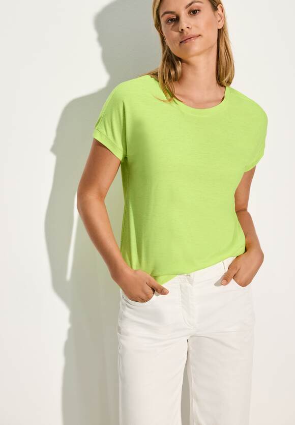 Sparkle T Shirt in Blue or Lime green Cecil 321644