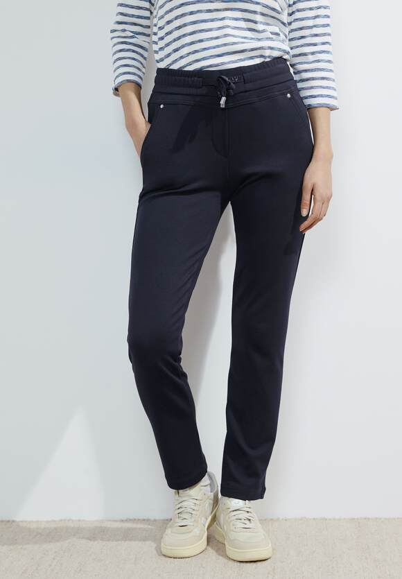 Ceci Tracey Joggers in Navy or Dark Khaki Green