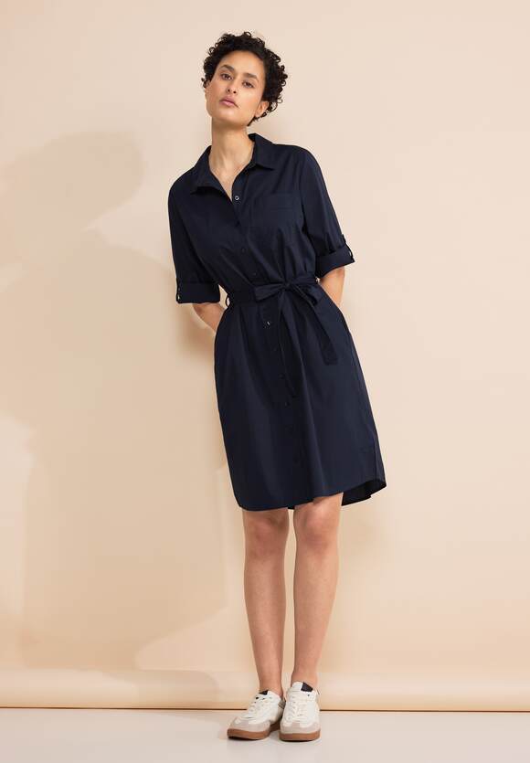 Street One Short Navy Shirt Dress 143908