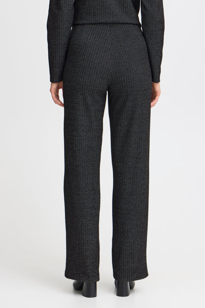 Fransa Grey/Black Herringbone warm trousers 32&quot; leg 20614760