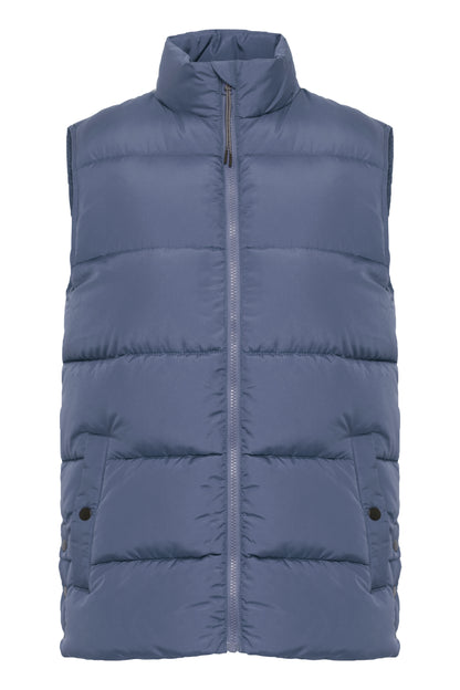 Fransa Mid Length Gilet Without hood. Blue Black or Taupe