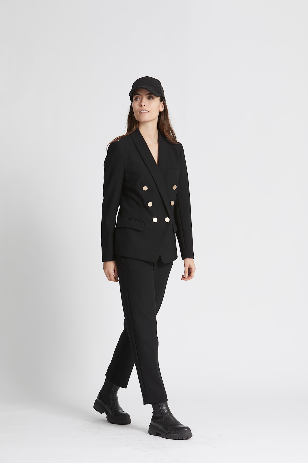 Rue De Femme Black Elouise Blazer