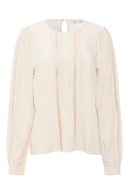 Rue De Femme Lea Blouse in rich cream