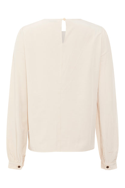 Rue De Femme Lea Blouse in rich cream