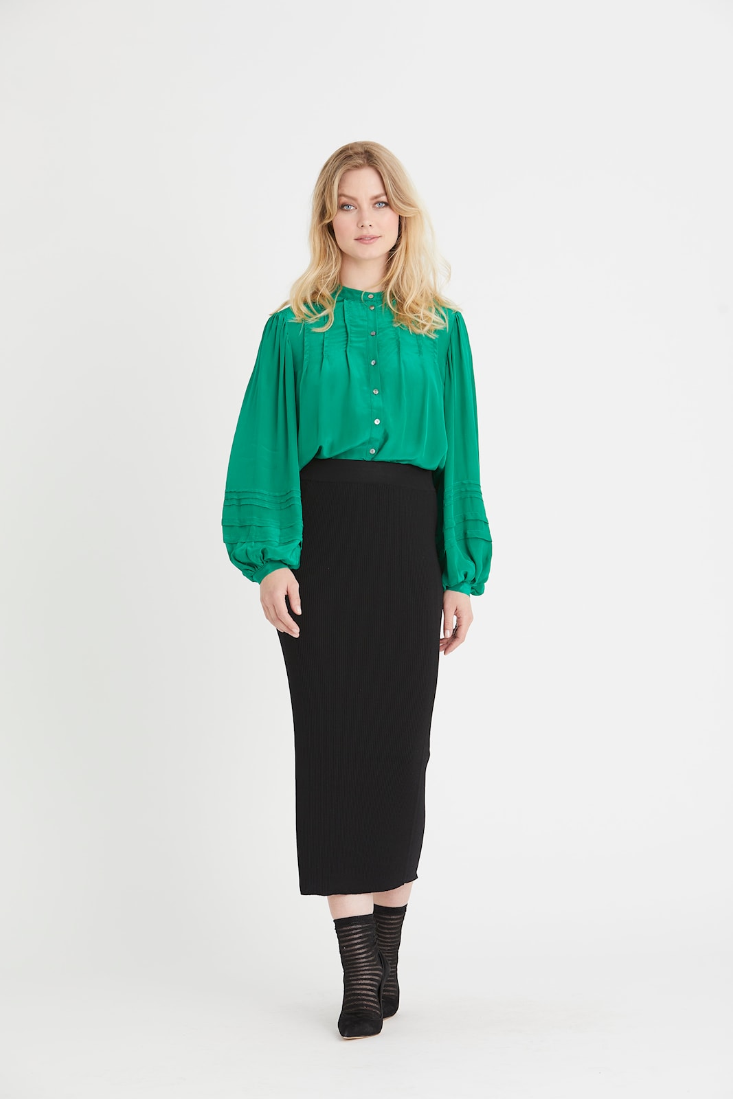 Rue De Femme Satin Feel Nora Shirt