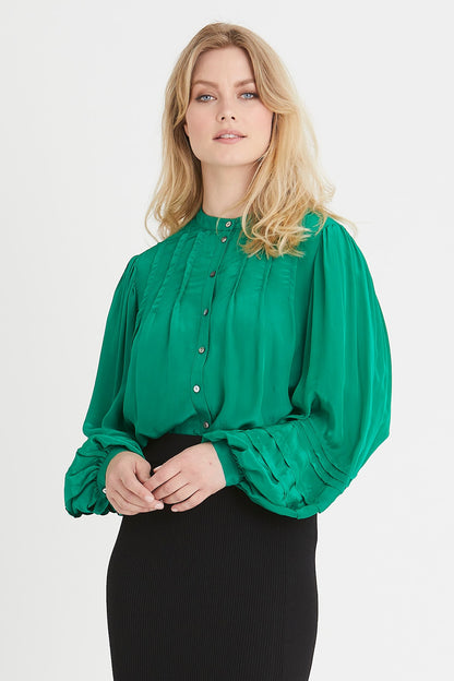 Rue De Femme Satin Feel Nora Shirt