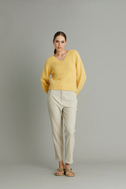 Rue De Femme Olana Pants in Sand.  27&quot;