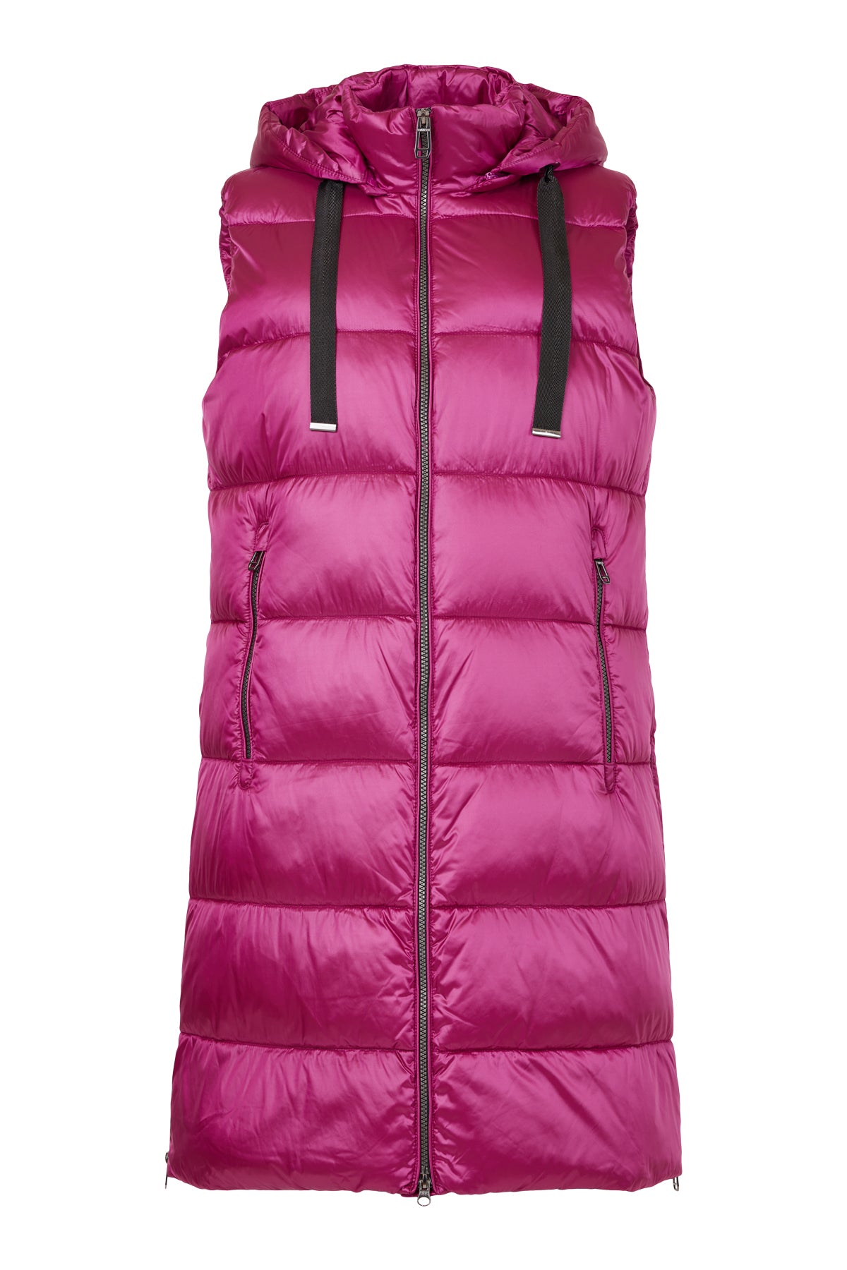 Fransden Long WinterWarm Gilet in Champagne or Pink 968