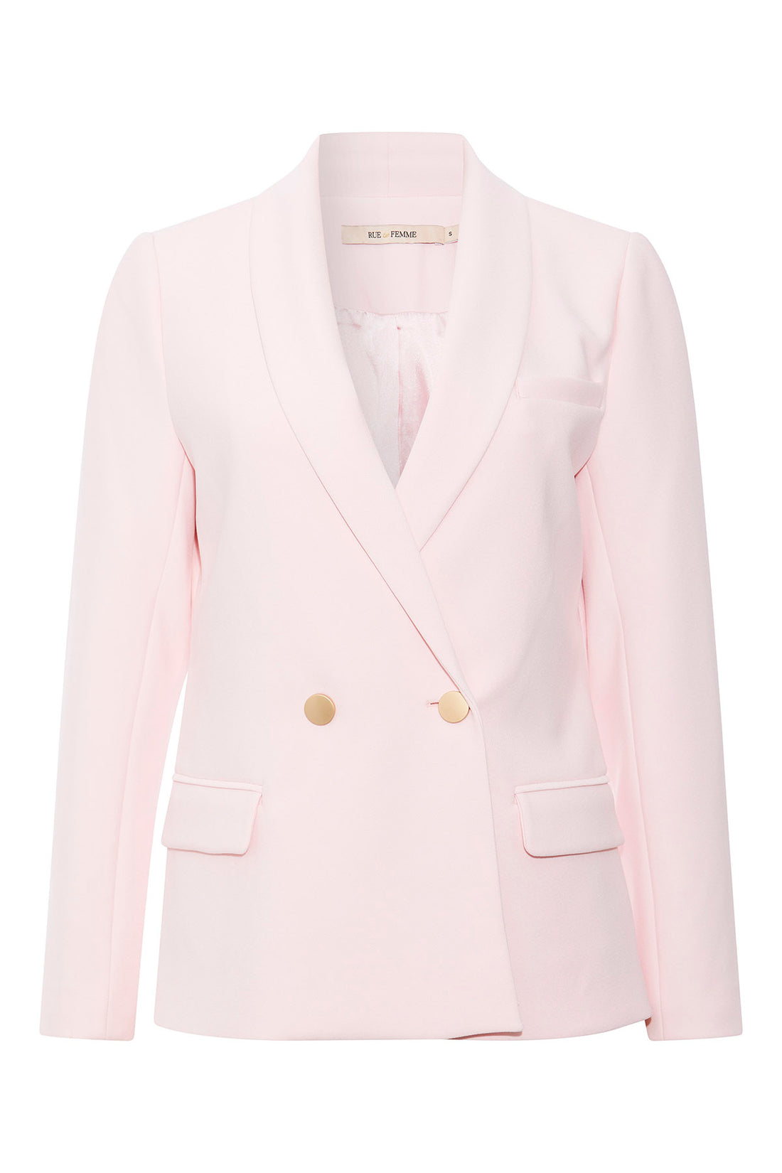 Rue De Femme Eloise Blazer in Powder Pink