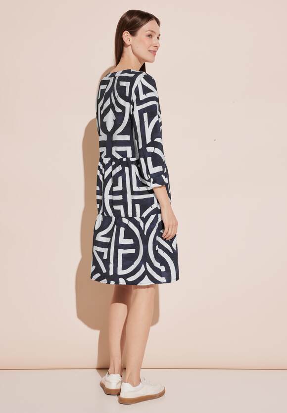 Street One Print Tunic Dress. Navy or Pink print 143953