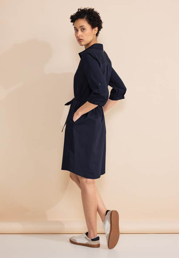 Street One Short Navy Shirt Dress 143908