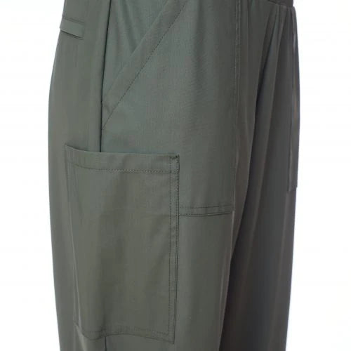 Naya travel Fabric Straight leg trouser with patch pocket. All Colours  Nas25109