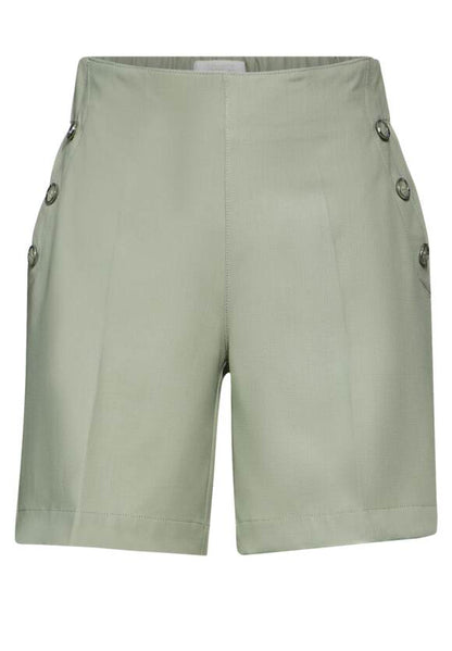 Street One Bermuda shorts with gold button detail 377724