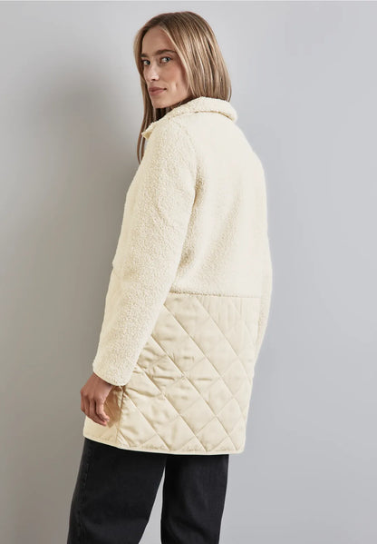 Street One Teddy fleece quilted Jacket 201966