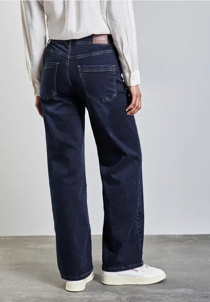 Street One Wide Leg Jean. 30&quot; leg length  378666