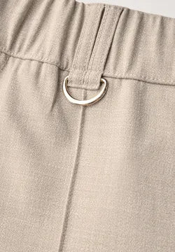 Street One Beige Straight leg high waist  trousers 30&quot; Leg  378789