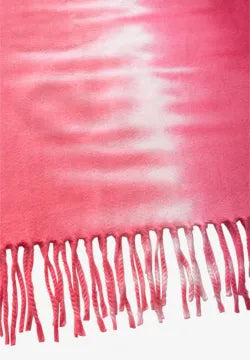 Street One Coral Cozy dip dye scarf 572723