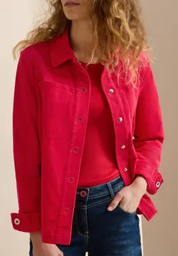 Cecil red cord jacket 212537