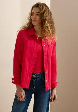 Cecil red cord jacket 212537