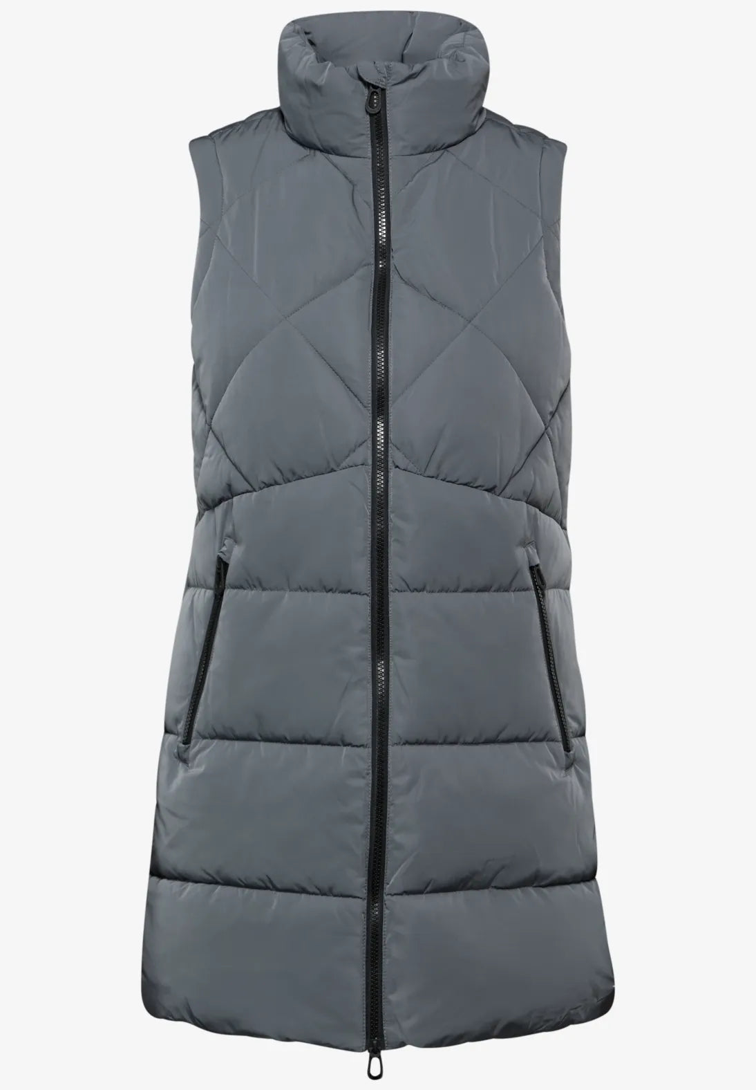 Cecil Long Gilet Without hood . Agua or Grey 220234