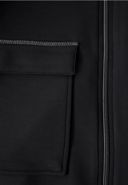 Cecil Black soft jacket with zip