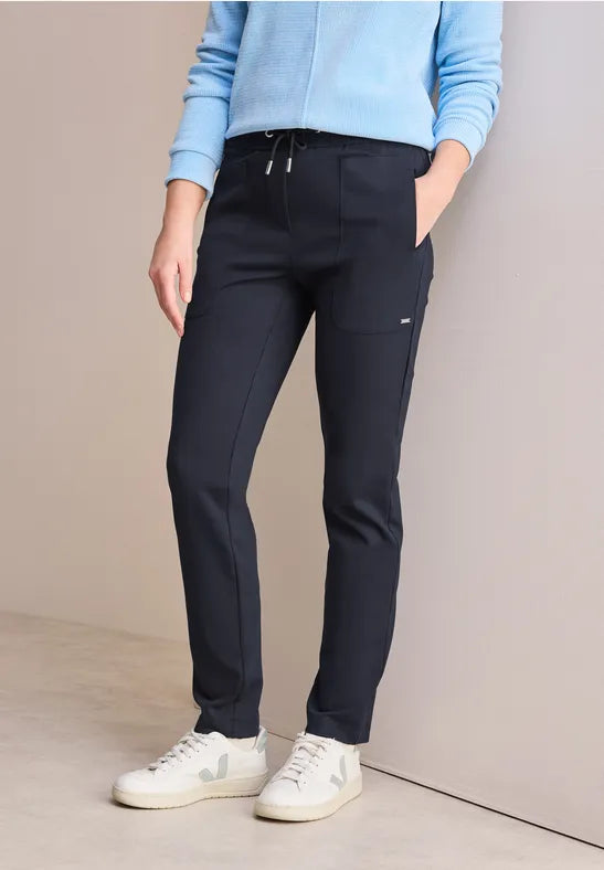 Cecil Tracey Joggers in Navy with a 30&quot; leg  378688