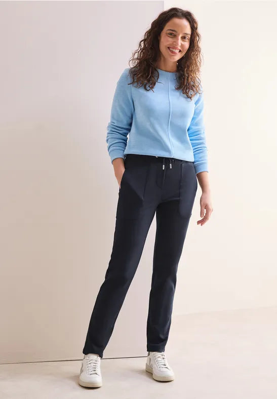 Cecil Tracey Joggers in Navy with a 30&quot; leg  378688