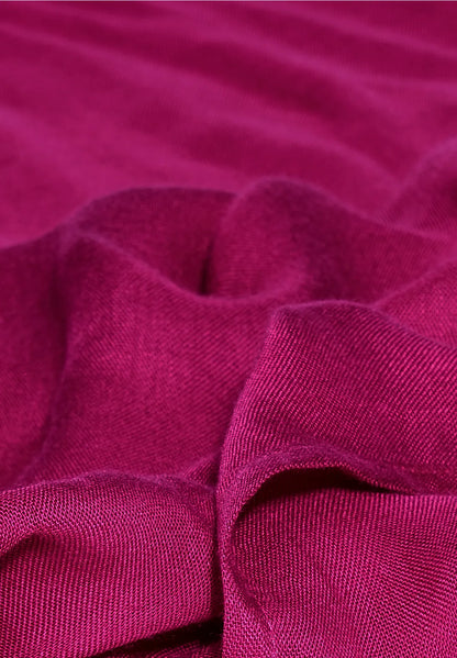 Cecil Jewel Pink Plain loop cotton feel scarf 572535