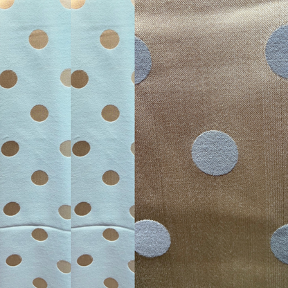 Polka dot reversible wrap/scarf 3111