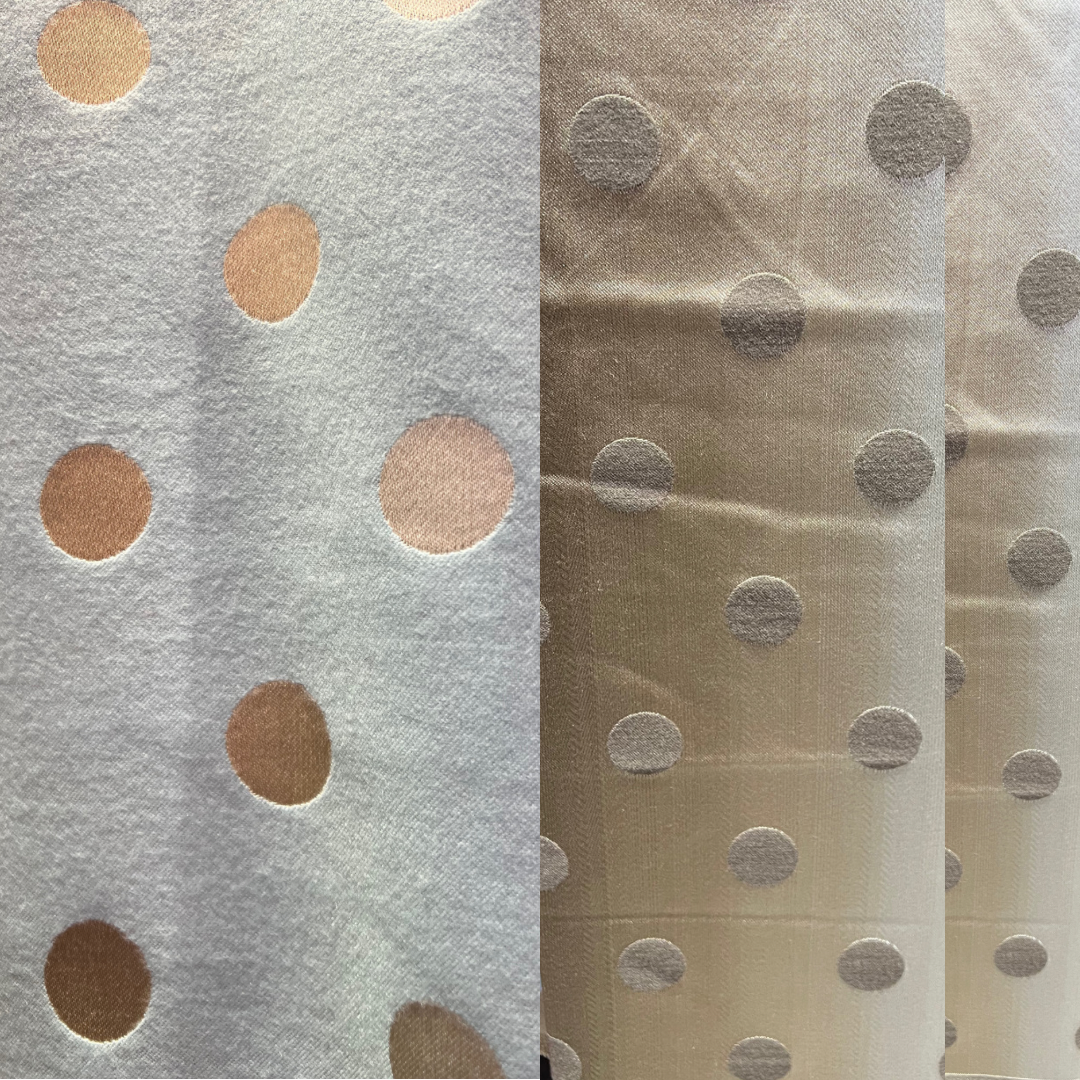 Polka dot reversible wrap/scarf 3111