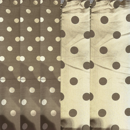 Polka dot reversible wrap/scarf 3111