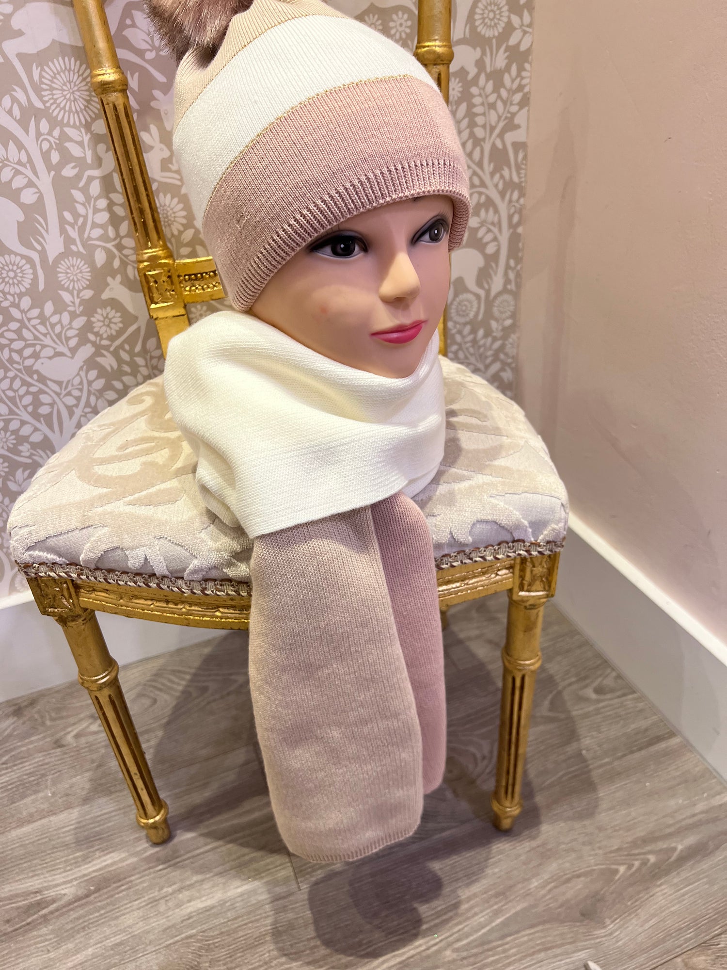 Janice Gift Set 🎁 Luxury Polar Fleece Hat and scarf All colours