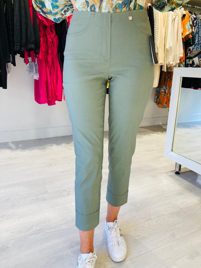 Robell Bella 7/8 Trouser with Cuff Detail. All Colours 51568 5499