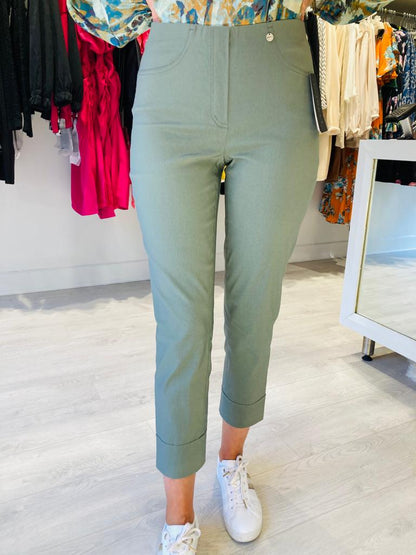 Robell Bella 7/8 Trouser with Cuff Detail. All Colours 51568 5499