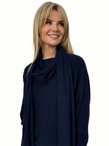 Kate And Pippa Matera Cashmere feel long scarf. All Colours 2024