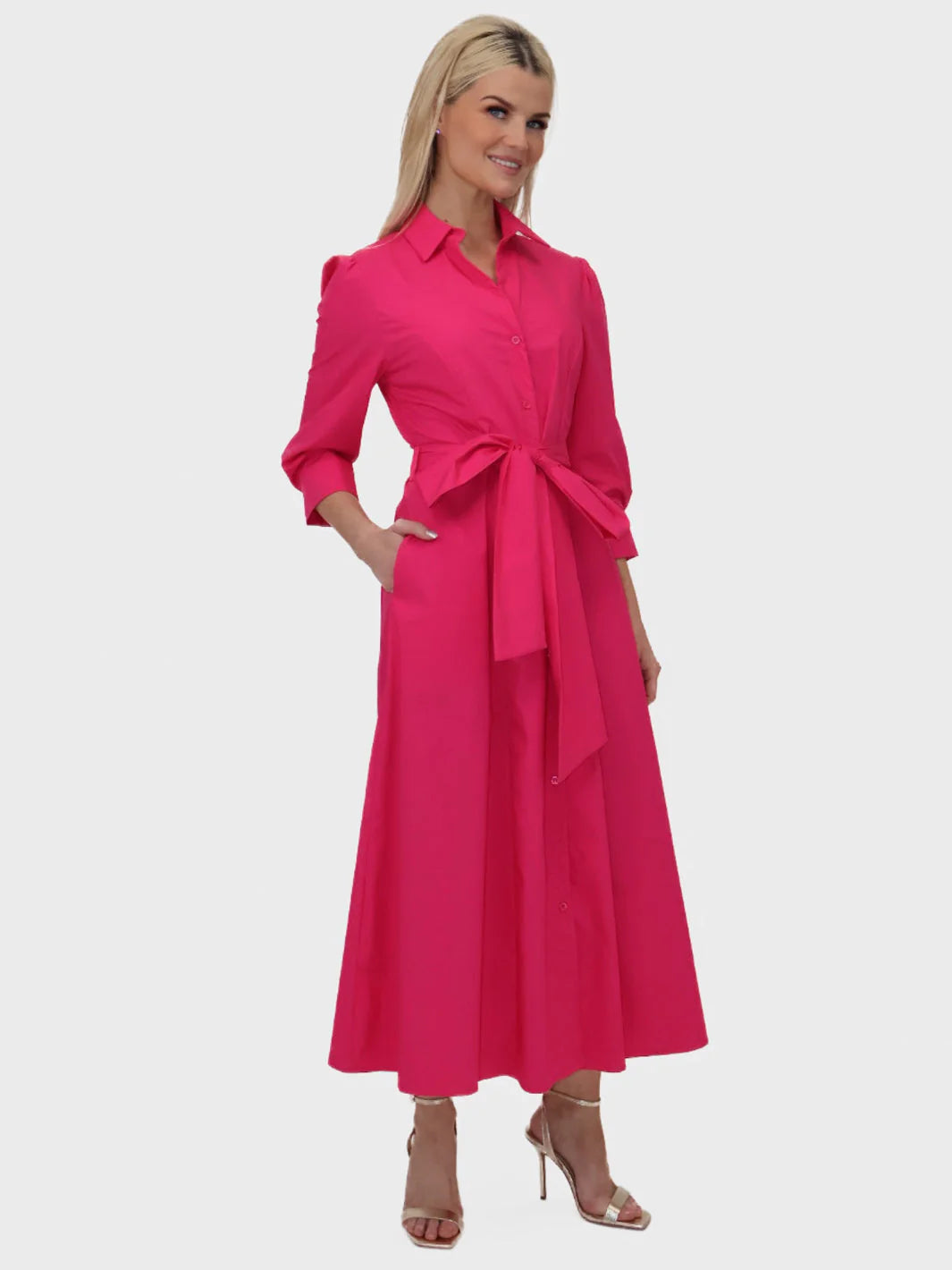 Kate And Pippa Victoria dress in Pink