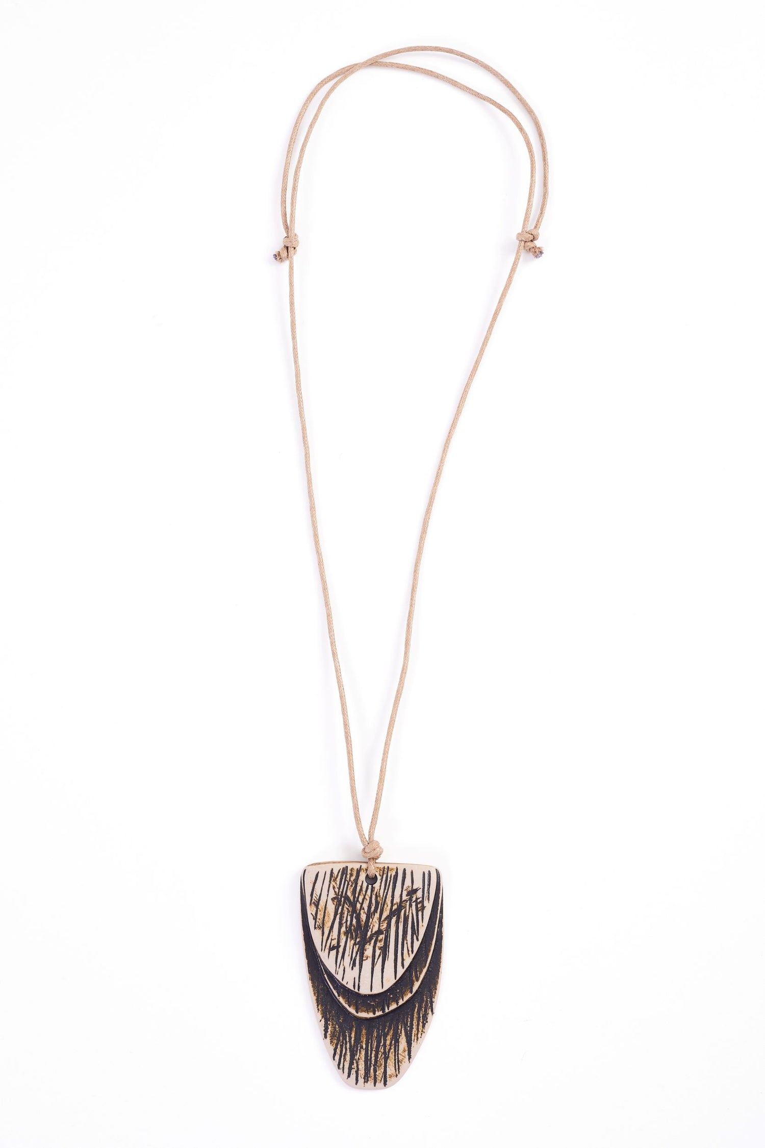 Naya Tribal Scratch Necklace