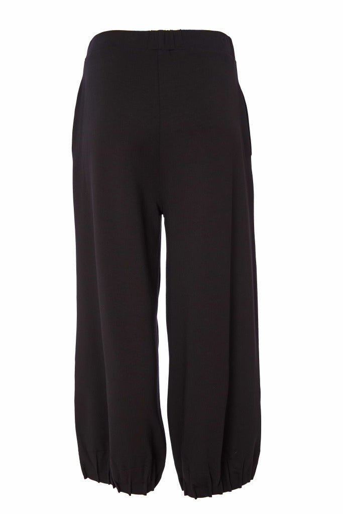 Naya Jersey Wide leg trouser with tuck hem detailNas25153