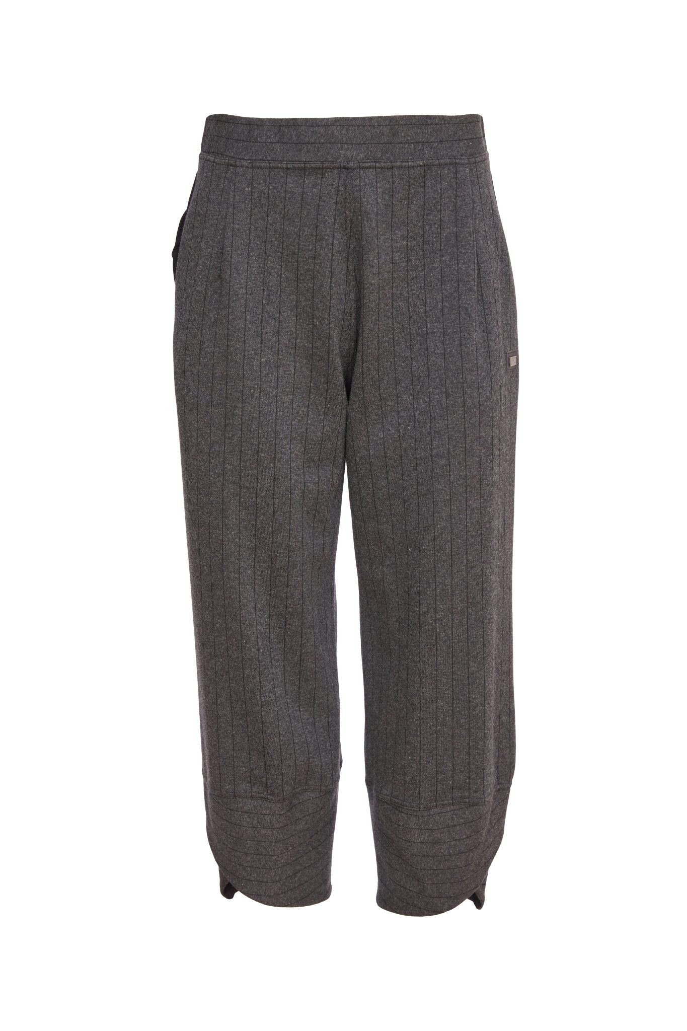 Naya Pinstripe trouser with wrap over hem Naw24231