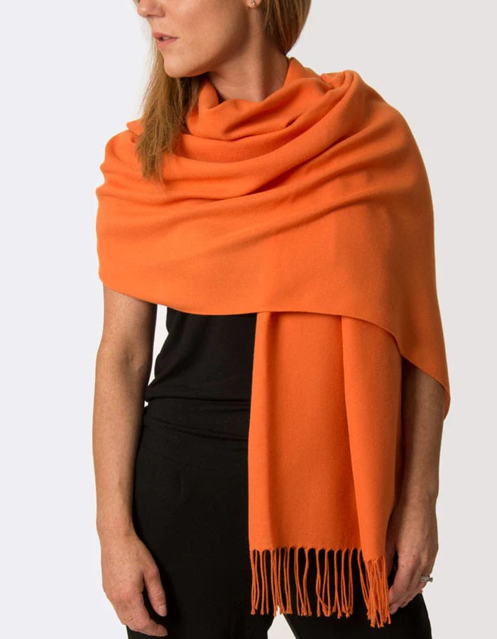 Cashmere blend Pashmina Wrap . All colours