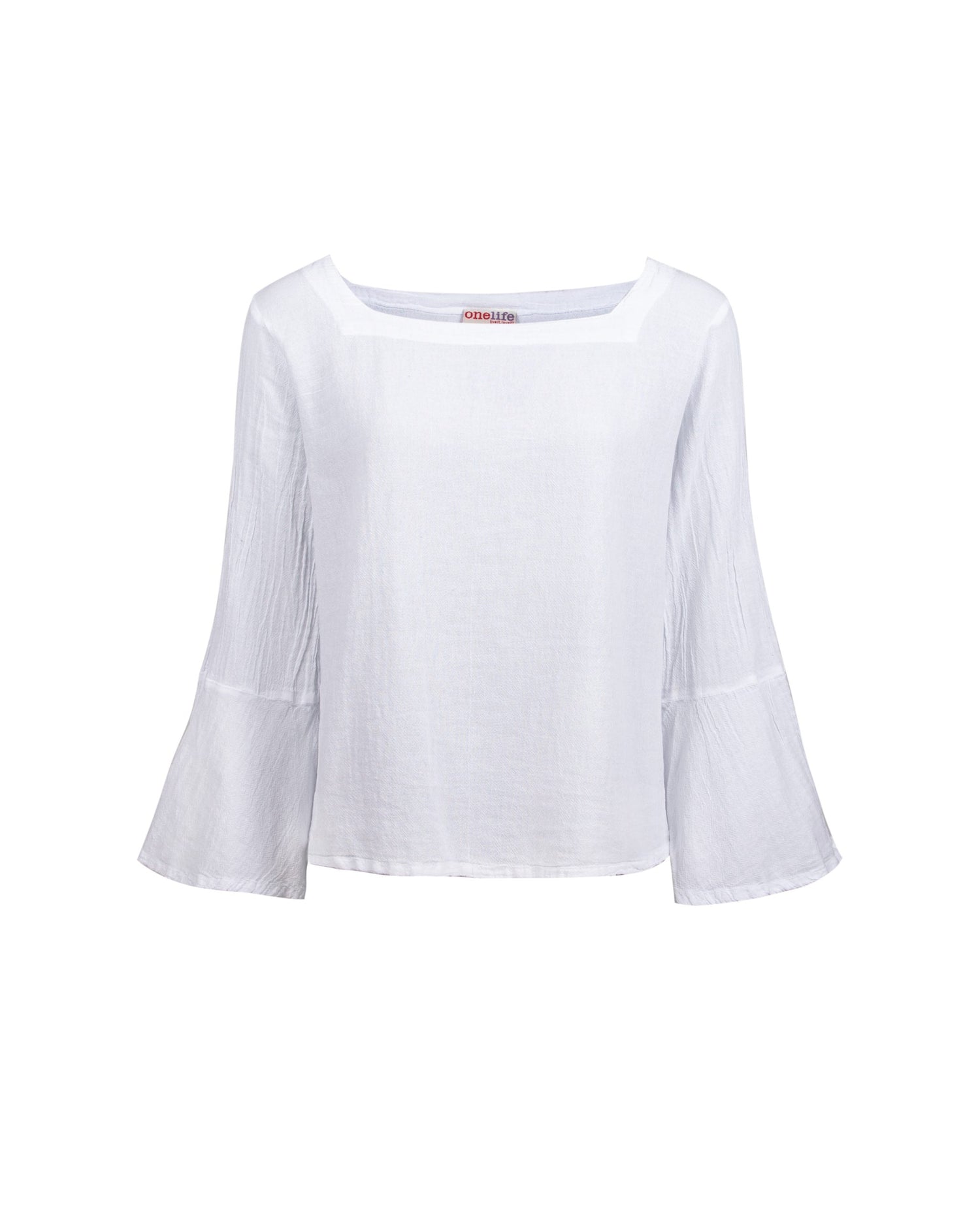 One Life Tulip Top White