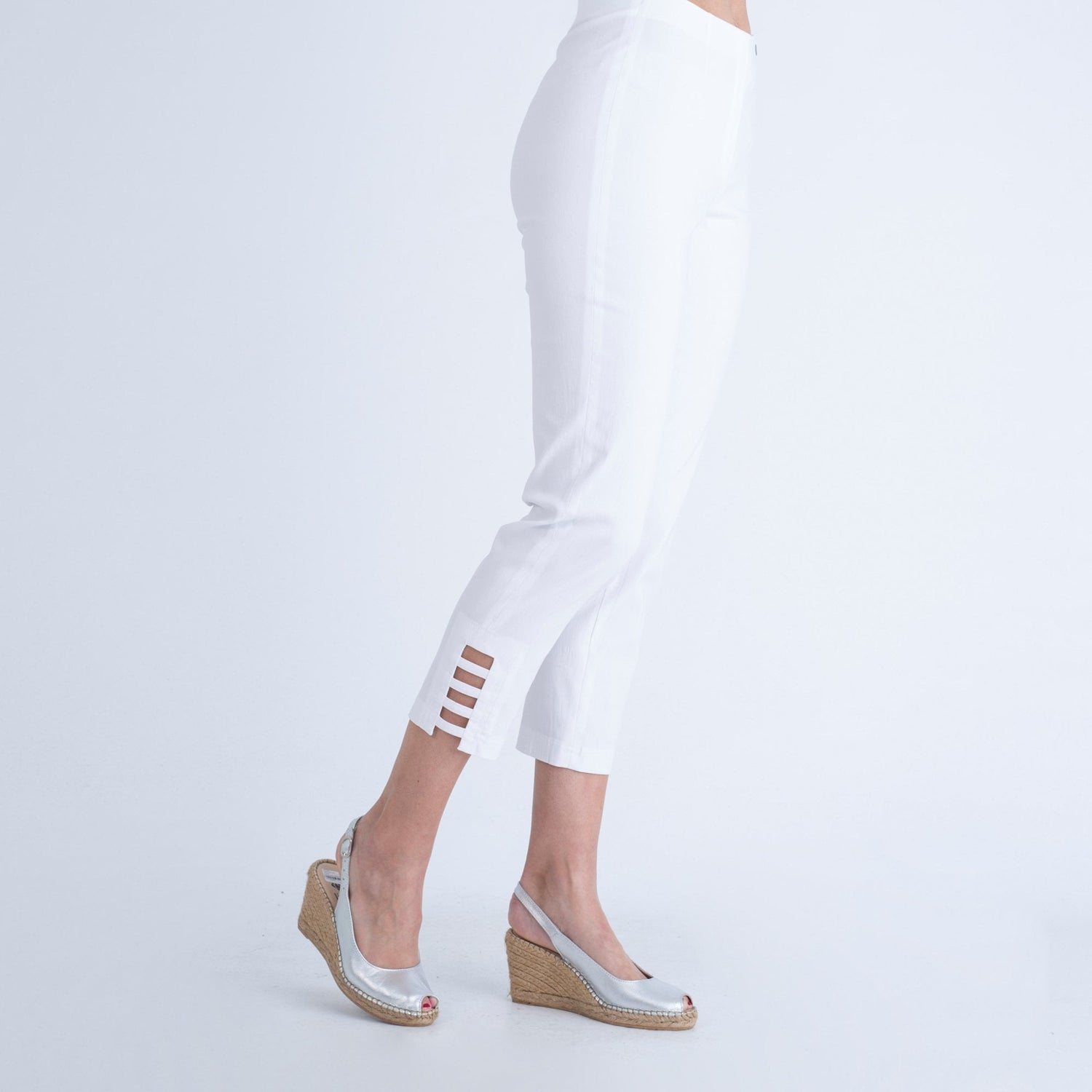 Robell LENA Stretch trousers with Ladder Detail. All Colours