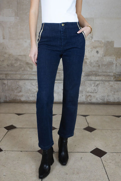 No2morrow Nala Jeans 29&quot; leg in mid and dark denim