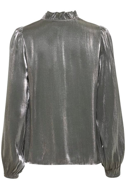 Frans Yolanda Silver blouse